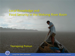 Local Knowledge and Food Security in the Mekong River Basin