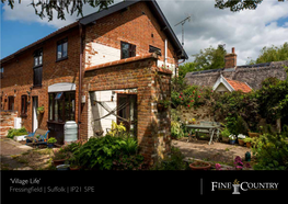 Fressingfield | Suffolk | IP21 5PE