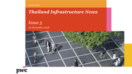 Thailand Infrastructure News Issue 5