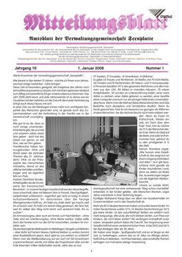 Amtsblatt Der Verwaltungsgemeinschaft Seenplatte