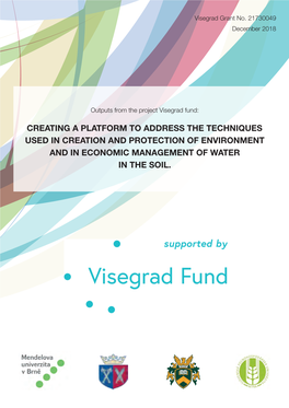 Creating a Platform to Address the Techniques Used in Creation and Protection of Environment and in Economic Management of Water in the Soil