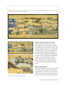 Battles at Ichi-No-Tani and Yashima (Pdf)