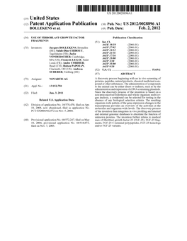 US 2012/0028896 A1 BOLLEKENS Et Al