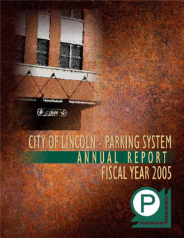 Folder E1 – Parking Annual Report Examples