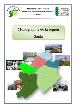 Monographie De La Région Saida Ie De La Région