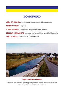 Longford: COUNTY GEOLOGY of IRELAND 1