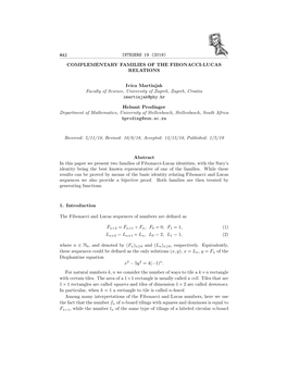 Ivica Martinjak Faculty of Science, University of Zagreb, Zagreb, Croatia Imartinjak@Phy.Hr