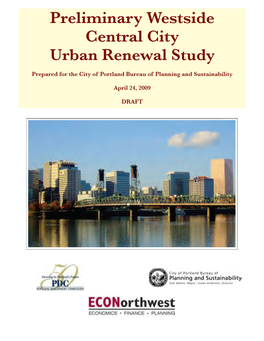 Preliminary Westside Central City Urban Renewal Study