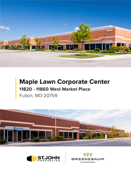 Maple Lawn Corporate Center | 11820