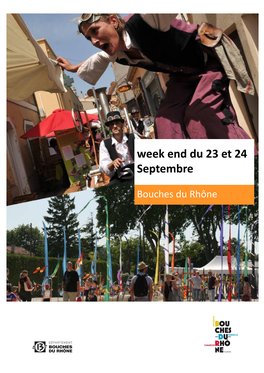 Week End Du 23 Et 24 Septembre