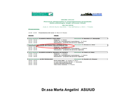 Dr.Ssa Marta Angelini ASUIUD Early Placental Development