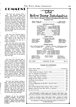 Notre Dame Scholastic, Vol. 63, No. 14