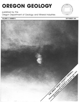 Published by the Oregon Department of Geology and Mineral Industries