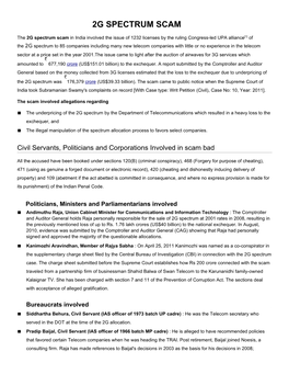 2G Spectrum Scam