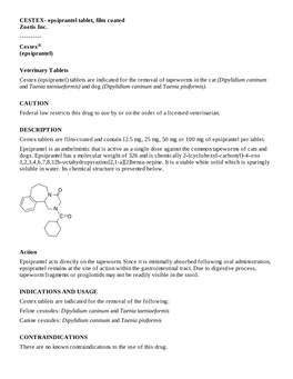 Cestex® (Epsiprantel)