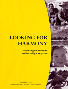 Looking for Harmony