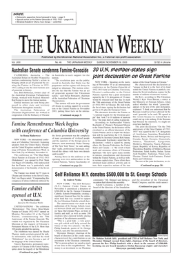 The Ukrainian Weekly 2003, No.46