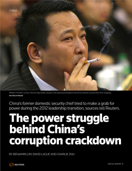 The Power Struggle Behind China's Corruption Crackdown