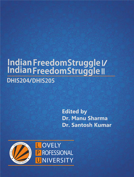 Indian Freedom Struggle- I