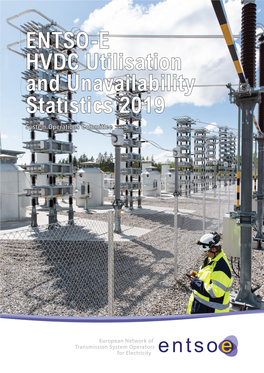 ENTSO-E HVDC Utilisation and Unavailability Statistics 2019 System Operations Committee
