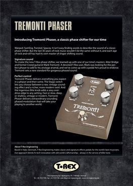 Tremonti Phaser