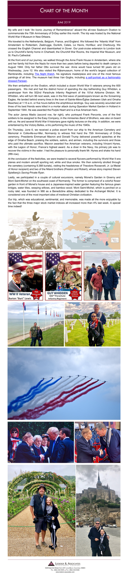 75Th Anniversary of D-Day Earlier This Month