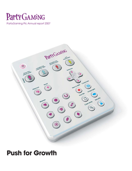 Partygaming Plc Annual Report 2007