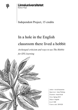 The Hobbit for EFL Learning