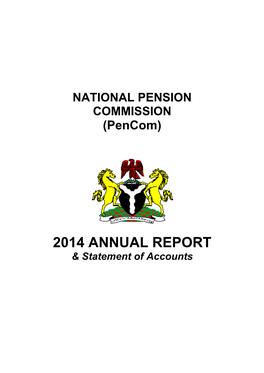 2014 ANNUAL REPORT & Statement of Accounts