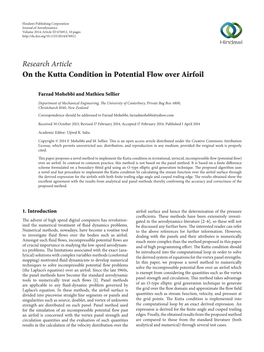 On the Kutta Condition in Potential Flow Over Airfoil