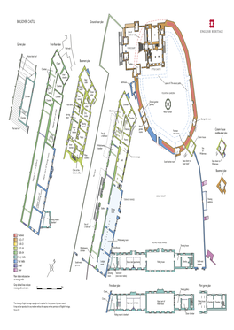 Download a Plan of Bolsover Castle