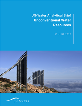 Unconventional Water Resources