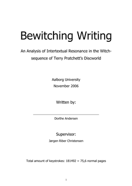 Bewitching Writing