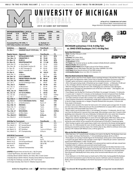 Bkm-Release-2020-02-04 (Vs. Ohio State)