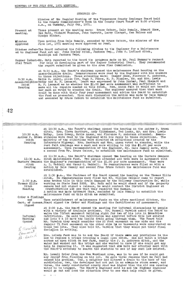 Minutes of the July 6Th, 1971 Meeting