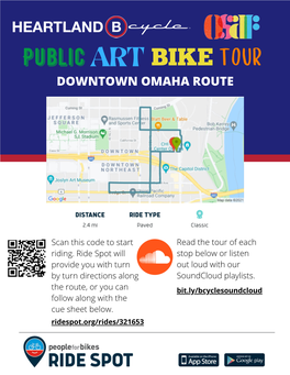 Downtown Omaha Public Arts Tour