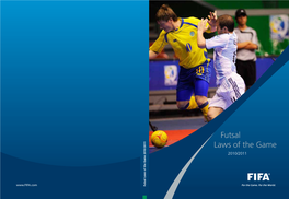 Futsal Laws of the Game 2010/2011