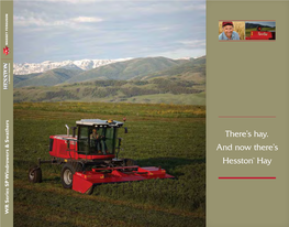 Massey Ferguson WR9700 Series Windrowers Brochure