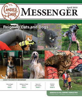 Reigning Cats and Dogs See Pages 11 - 13