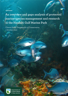 Technical Analysis of the Sea Change Plan's Protected Species Proposals