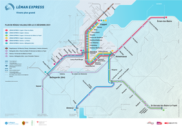 PLAN DE RÉSEAU VALABLE DÈS LE 15 DÉCEMBRE 2019 Chavannes-Des-Bois Yvoire TER