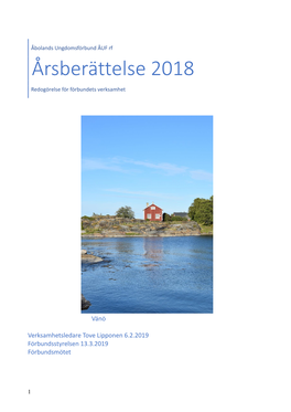 Årsberättelse 2017