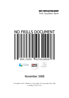 No Frills Document