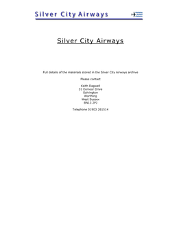 Silver City Airways