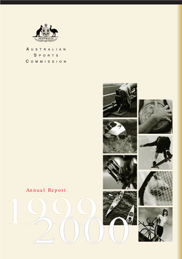 Australian Sports Commission Annual Report 1999-2000