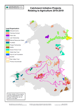 Catchment Initiatives 2019