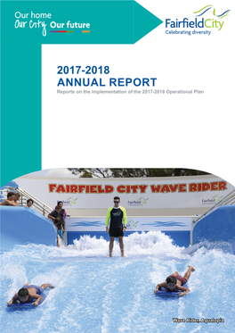 2017-2018 Annual Report Reports on the Implementation of the 2017-2018 Operational Plan