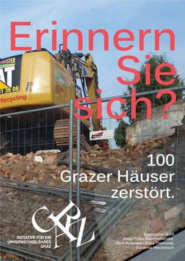 100 Grazer Häuser Zerstört