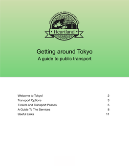 Getting Around Tokyo a Guide to Public Transport