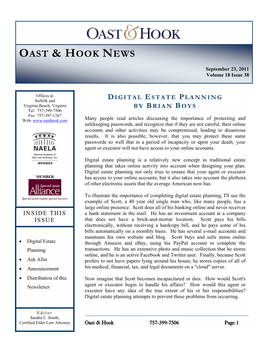 Oast & Hook News